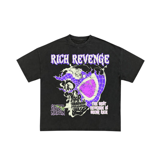 Black Web Life X Rich Revenge Tee