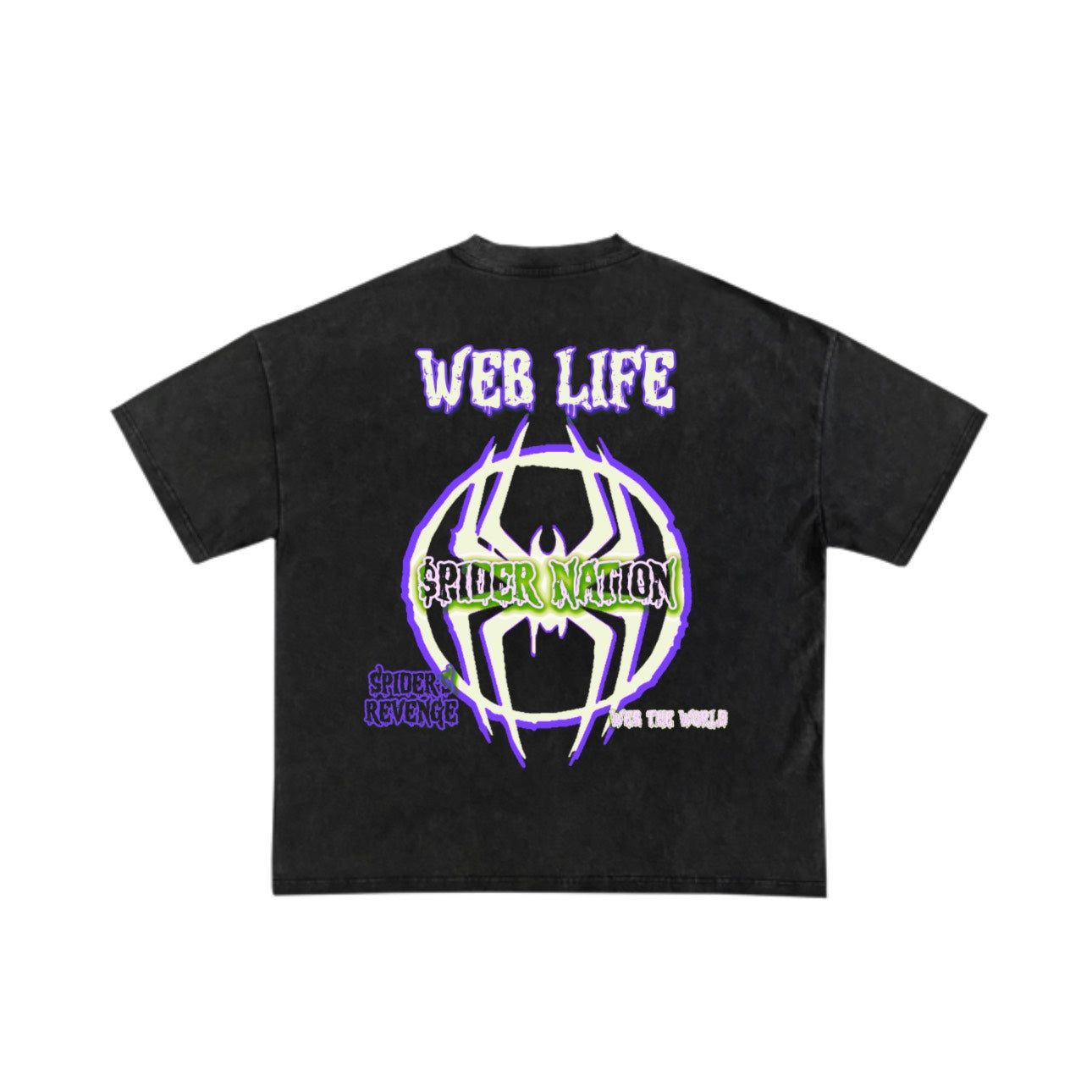 Black Web Life X Rich Revenge Tee