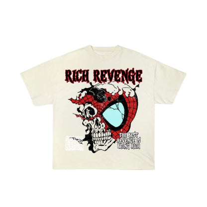 Off - White-  Web Life X Rich Revenge Tee